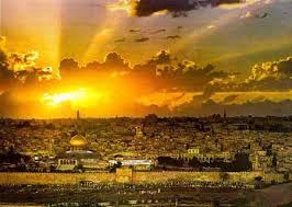 Sunset Behind Jerusalem